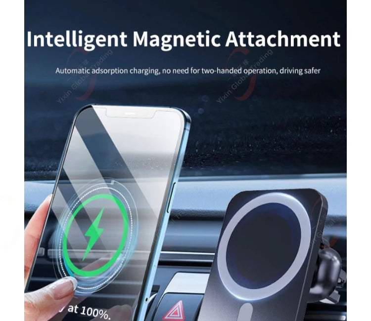 Quick Mobile Wireless Charger for Car Holder Manufacturer Direct Sales Fast Wireless Mobile Phone Car Charger Holder