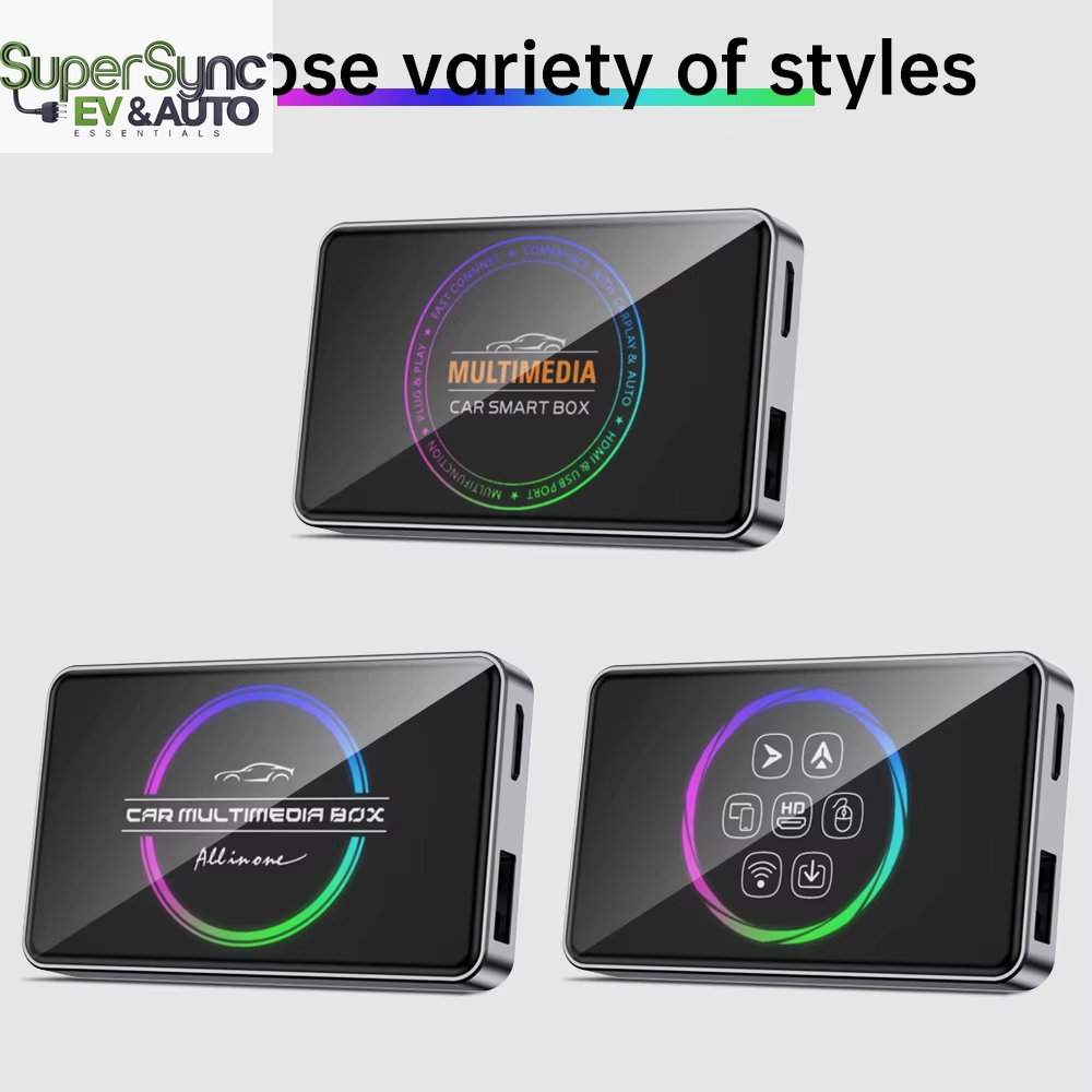 OEM ODM Car Play Box Video Adapter 2+16G Stable Coche Carplay Ai Box Android 13 Adaptador for Iphone for Any Cars